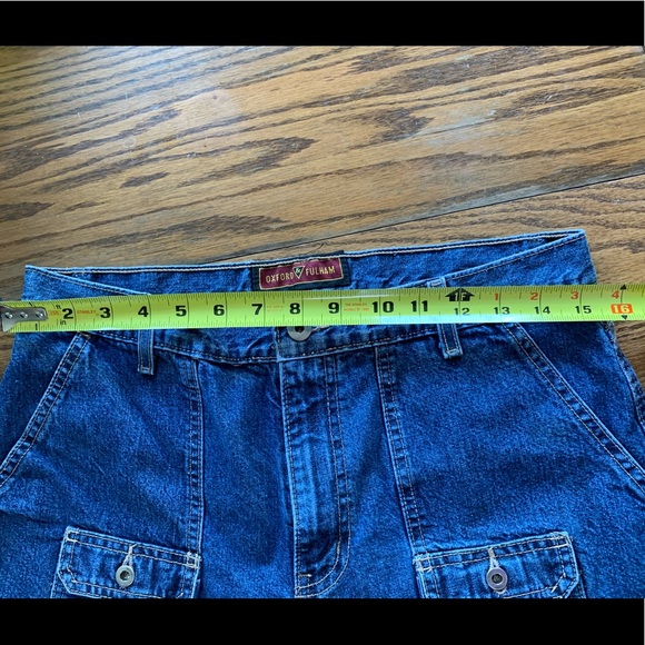 Oxford & Fulham Jean Shorts Denim - Picture 3 of 6